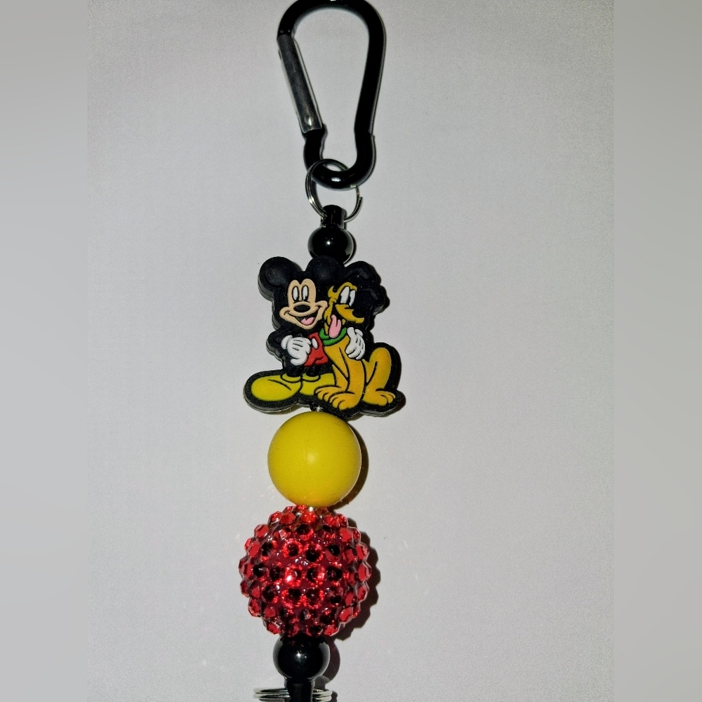 ❤️ MICKY MOUSE & PLUTO 💛- BAG CLIP
